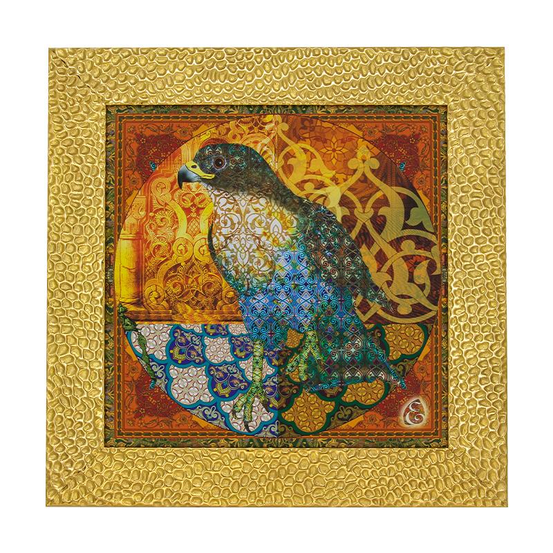 Falcon painting reproduction